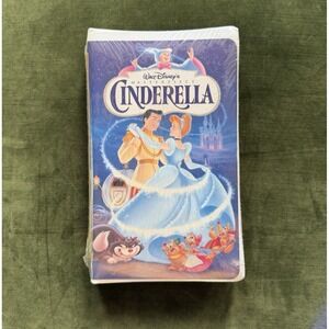 SEALED Walt Disney's Cinderella Masterpiece Collection 1995 VHS Tape 5265